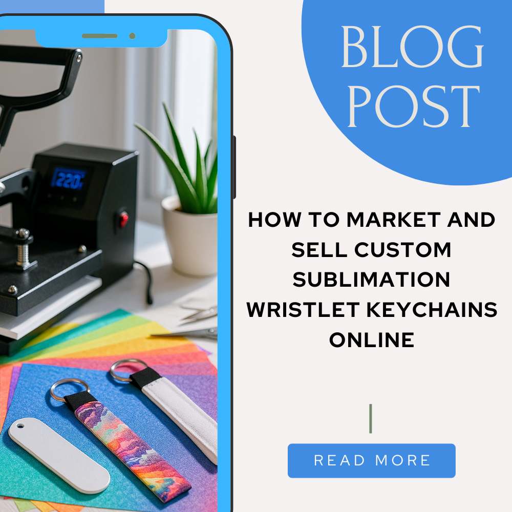 How to Market and Sell Custom Sublimation Wristlet Keychains Online