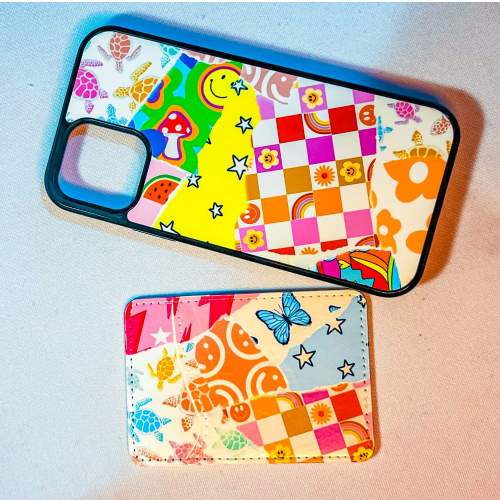 Sublimation Blanks PU Leather White Card Holder For Sublimation Printing
