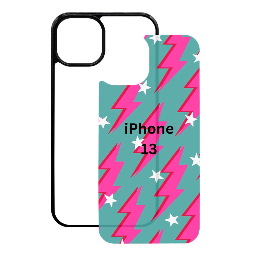 Sublimation Blanks Phone Cases for iPhone 16|15|14|13|12|Plus|Pro|ProMax - Tempered Glass Insert