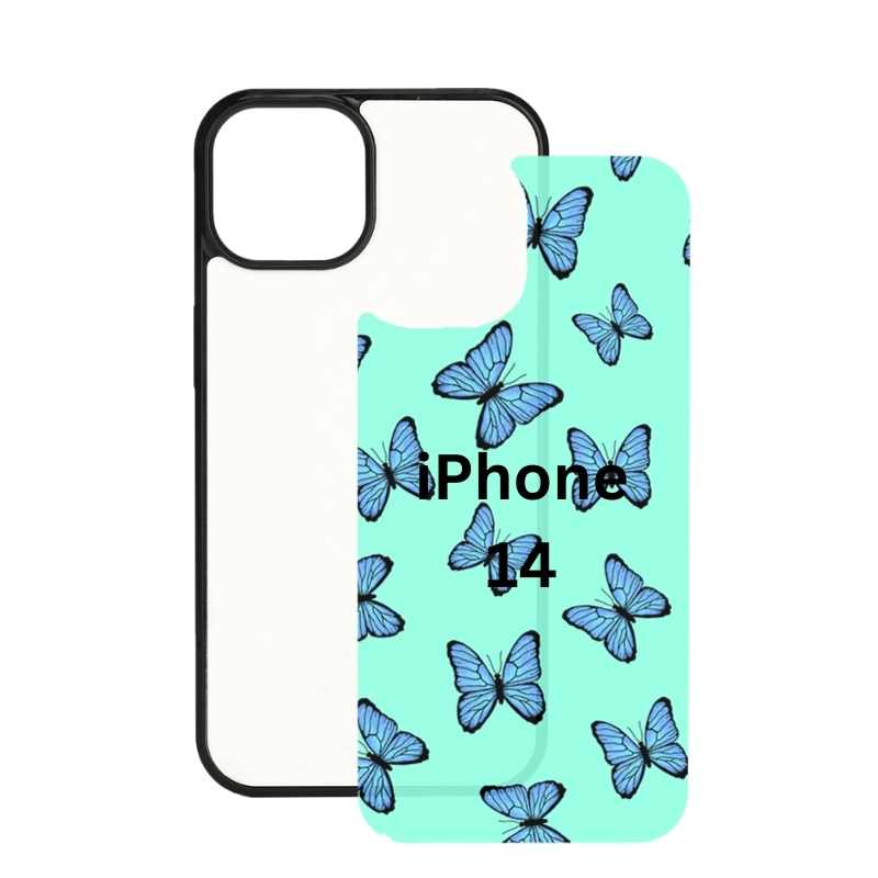 Sublimation Blanks Phone Cases for iPhone 16|15|14|13|12|Plus|Pro|ProMax - Tempered Glass Insert