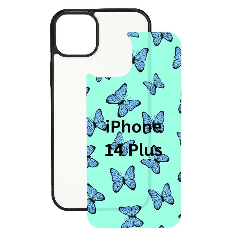 Sublimation Blanks Phone Cases for iPhone 16|15|14|13|12|Plus|Pro|ProMax - Tempered Glass Insert
