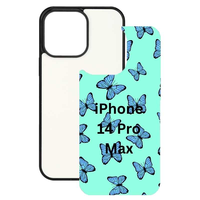 Sublimation Blanks Phone Cases for iPhone 16|15|14|13|12|Plus|Pro|ProMax - Tempered Glass Insert