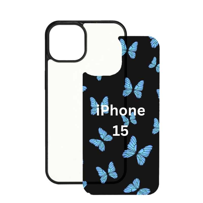 Sublimation Blanks Phone Cases for iPhone 16|15|14|13|12|Plus|Pro|ProMax - Tempered Glass Insert