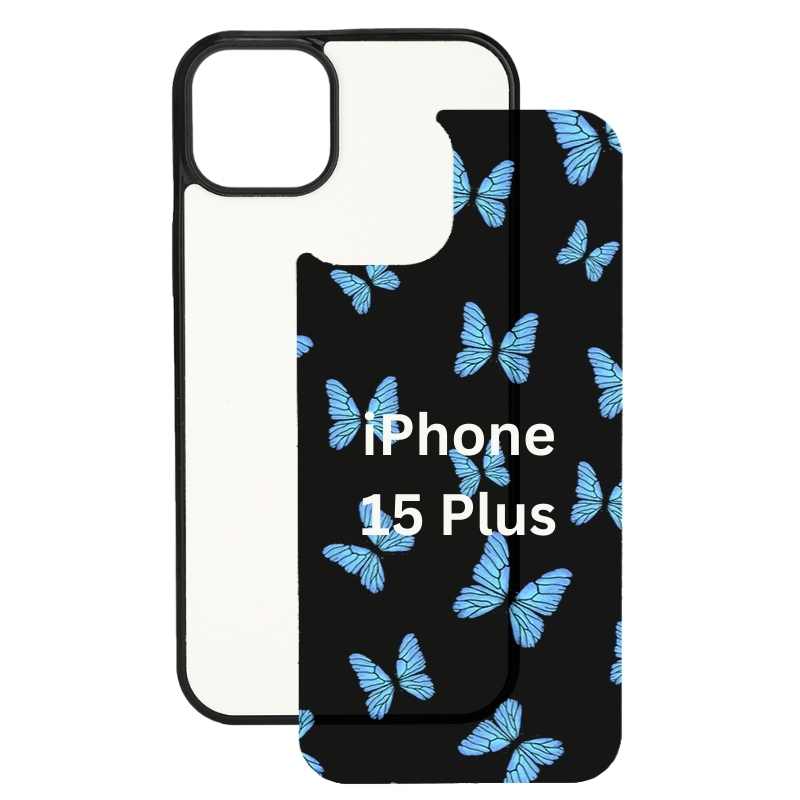 Sublimation Blanks Phone Cases for iPhone 16|15|14|13|12|Plus|Pro|ProMax - Tempered Glass Insert