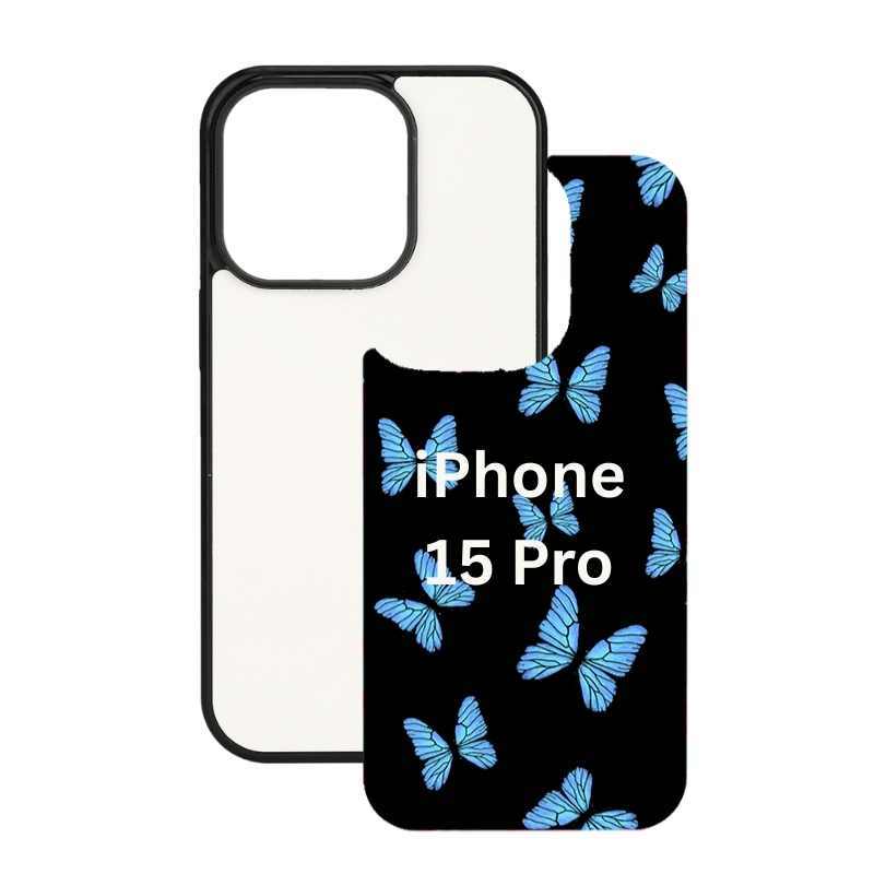 Sublimation Blanks Phone Cases for iPhone 16|15|14|13|12|Plus|Pro|ProMax - Tempered Glass Insert