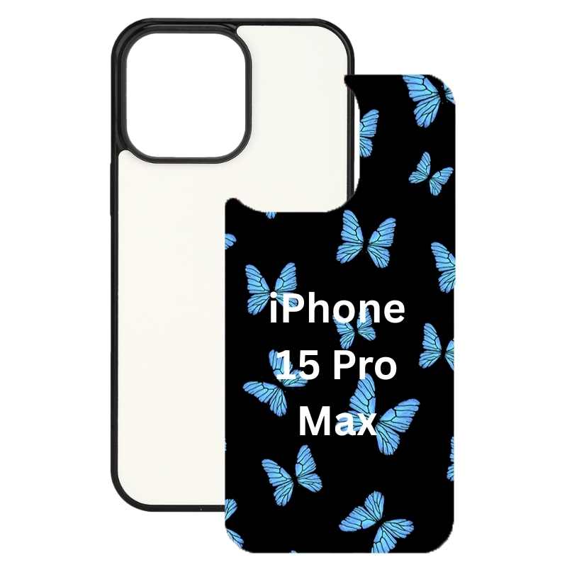 Sublimation Blanks Phone Cases for iPhone 16|15|14|13|12|Plus|Pro|ProMax - Tempered Glass Insert