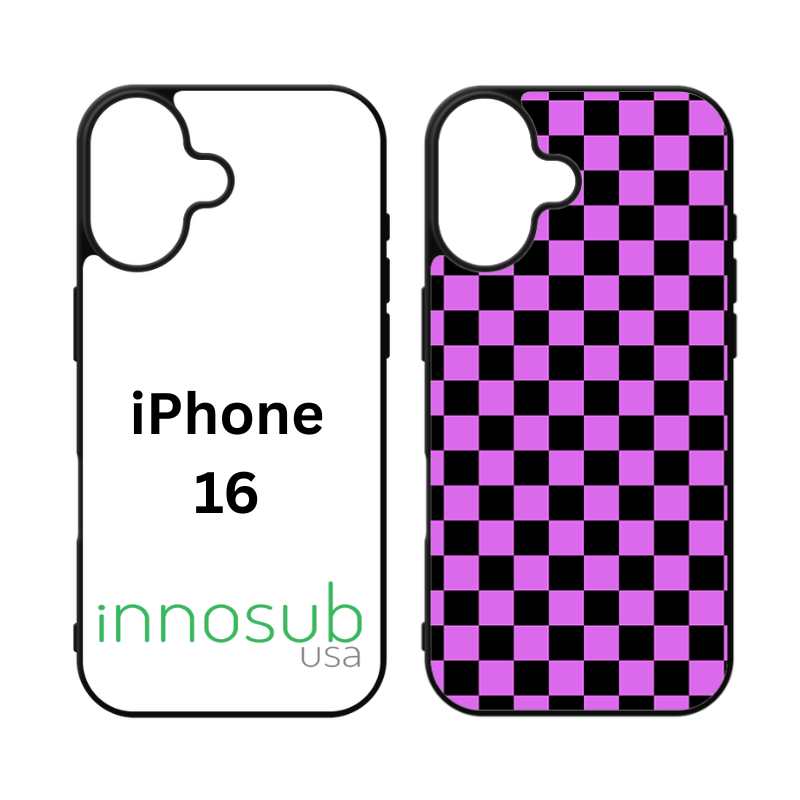 Sublimation Blanks 2D Magnetic Rubber Cases for iPhone 12|13|14|15|16|Plus|Pro|Pro Max