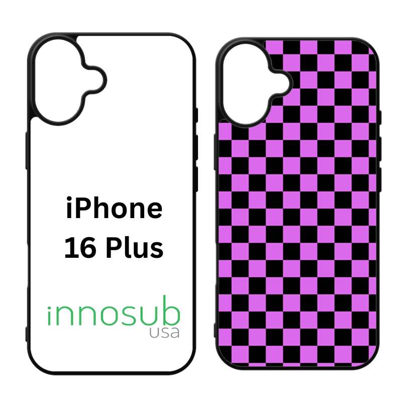 Sublimation Blanks 2D Magnetic Rubber Cases for iPhone 12|13|14|15|16|Plus|Pro|Pro Max