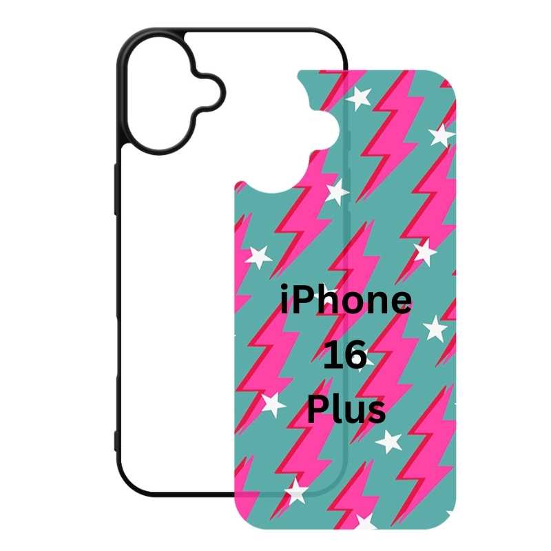 Sublimation Blanks Phone Cases for iPhone 17|16|15|14|13|12|Plus|Pro|ProMax - Tempered Glass Insert