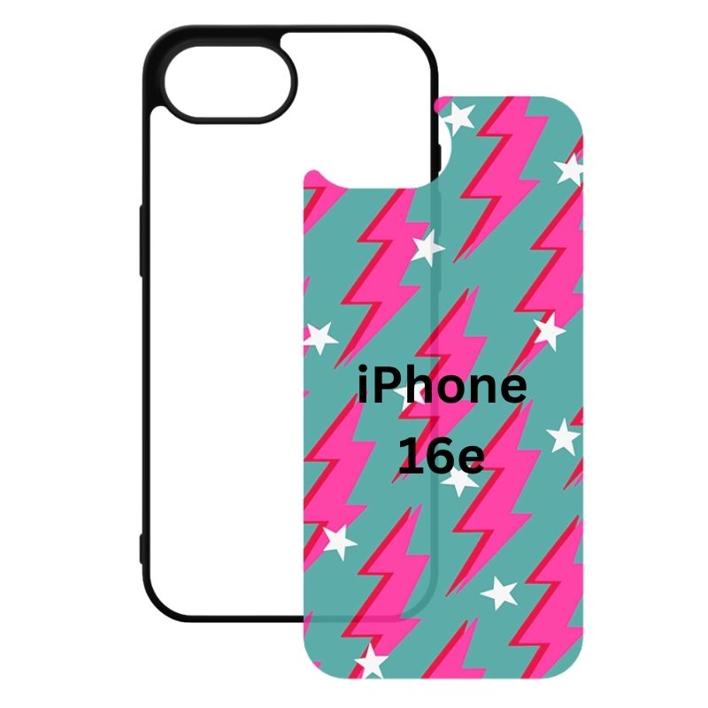 Sublimation Blanks Phone Cases for iPhone 17|16|15|14|13|12|Plus|Pro|ProMax - Tempered Glass Insert
