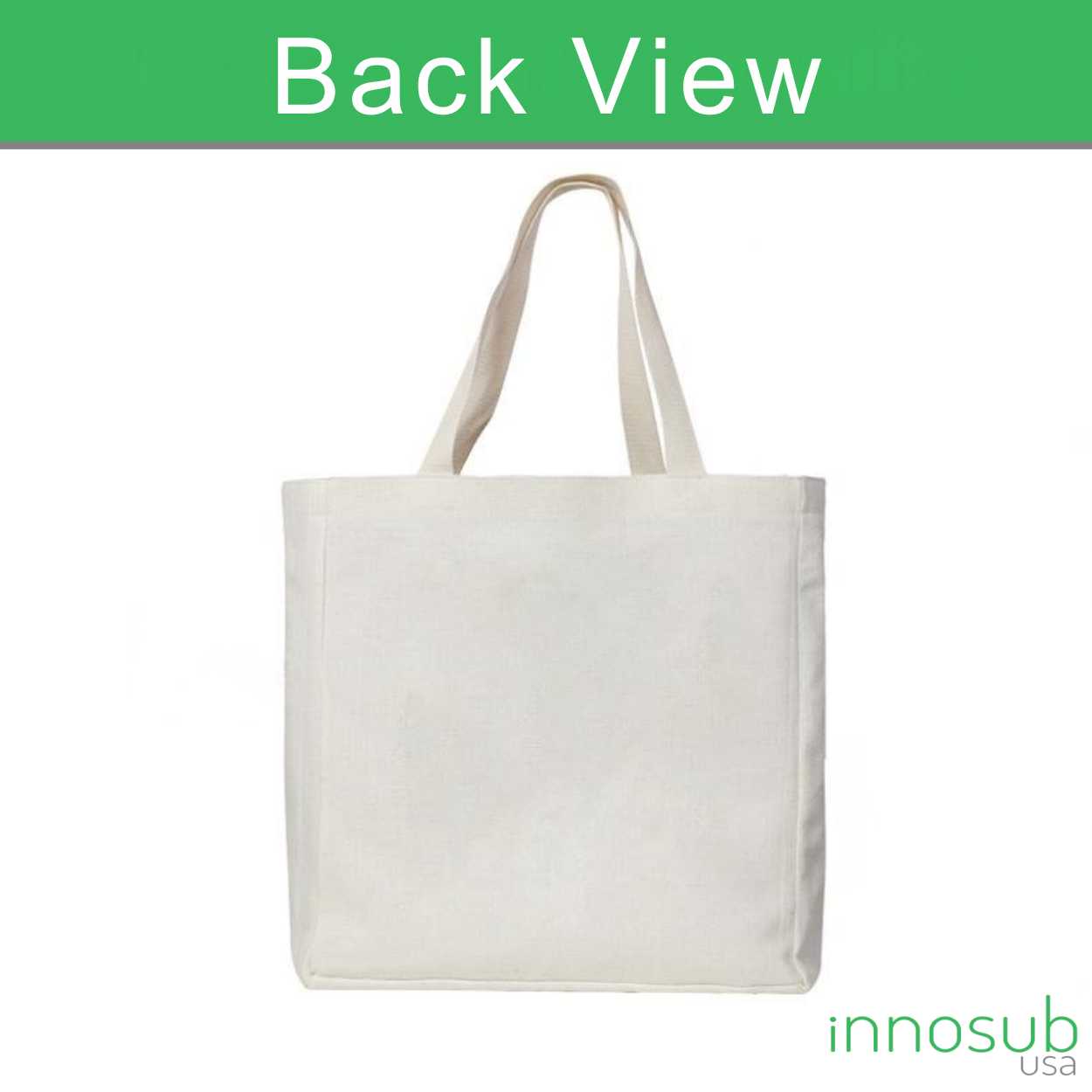 Sublimation Blanks Linen Shopping Bag | 38*40cm | Perfect for Sublimation & UV Printing