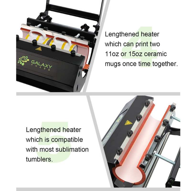 innosub usa mug tumblers heat press