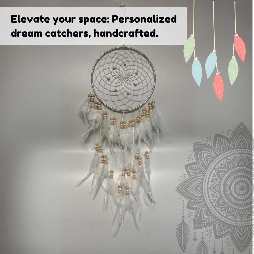 Sublimation Blank Dream Catcher Wall Hanging Decor, Bedroom, Kids, Home Decoration, Wedding Party, Blessing Gift
