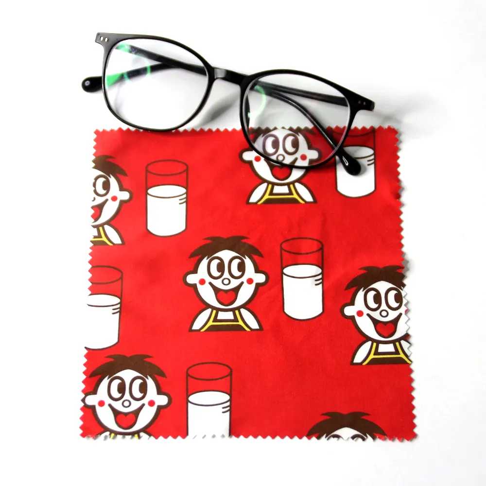 Sublimation Blank Microfiber Lens Cloth – Personalized Eyeglass Cleaner