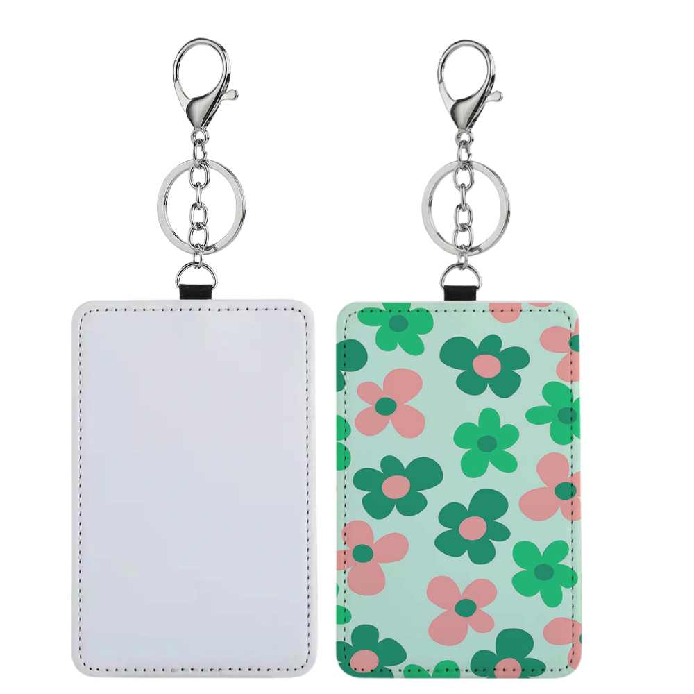 Sublimation Blanks Card holder keychain & Bag Tag