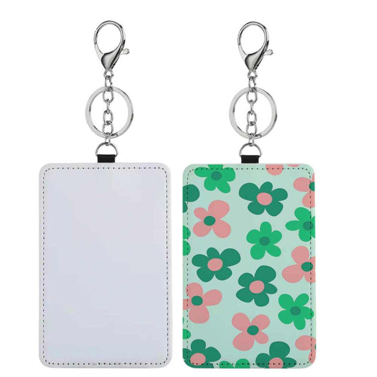 Sublimation Blanks Card holder keychain & Bag Tag