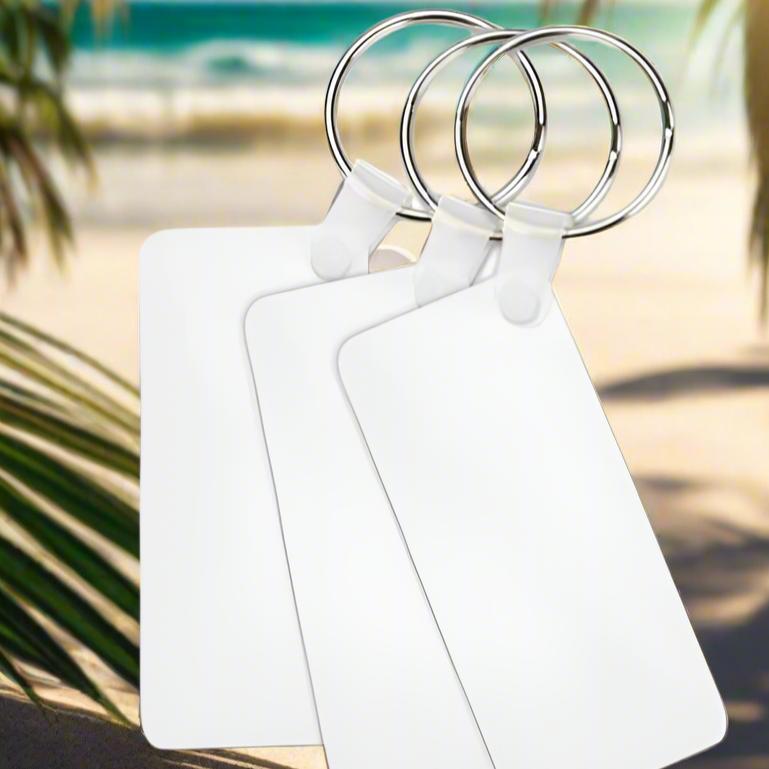 Sublimation Keychain Blank - 2 Sided | Fiberglass Keychain | Sublimation Keychain | by INNOSUB USA