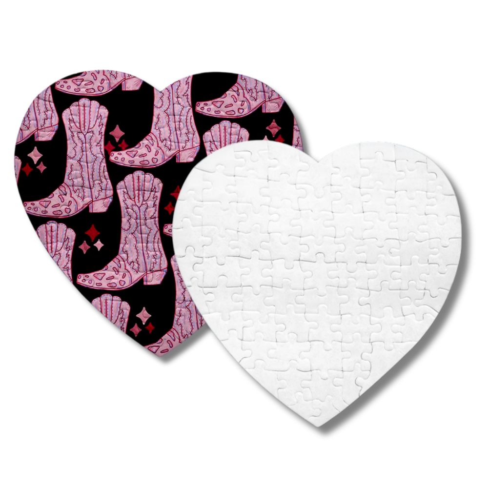 Sublimation Blanks Magnetic Puzzle - Heart | 75 Pieces