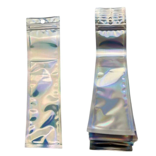 Plastic Silver PP Bag - 8x1.75" - Perfect Size Bookmarks