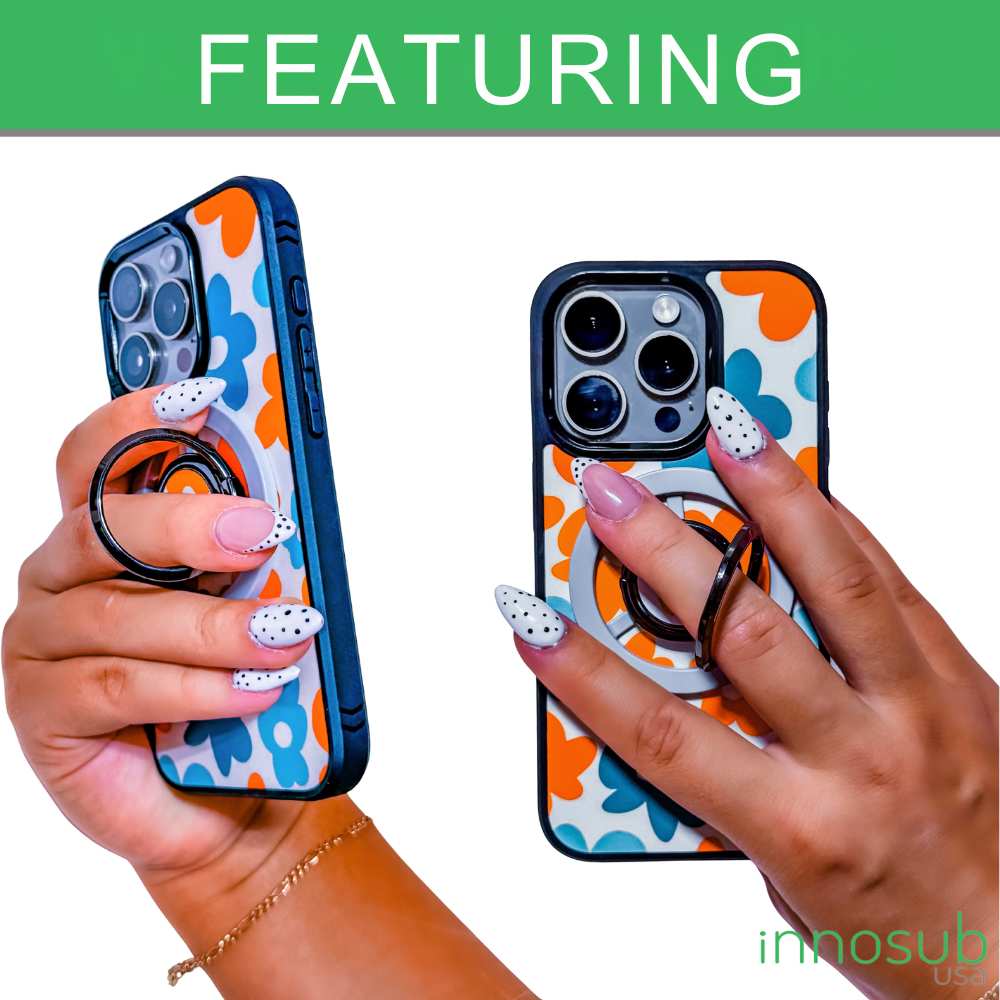 Sublimation Blanks Phone Ring With Magnet