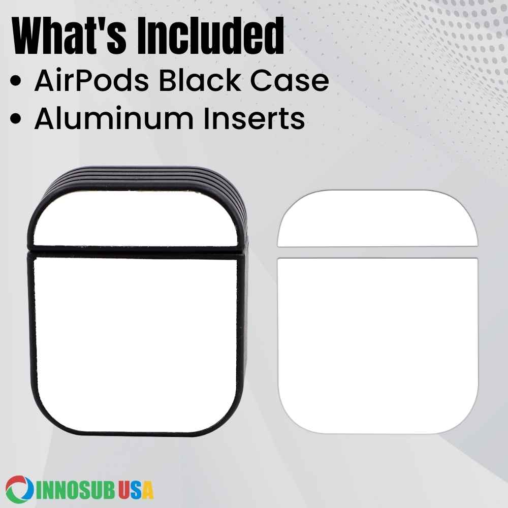 Sublimation Blanks AirPod Case 4|3|2|1| Plastic Case & Rubber Case
