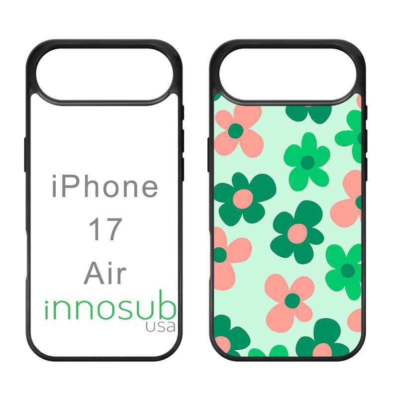 Sublimation Blanks 2D Magnetic Rubber Cases for iPhone 12|13|14|15|16|17|Air|Plus|Pro|Pro Max
