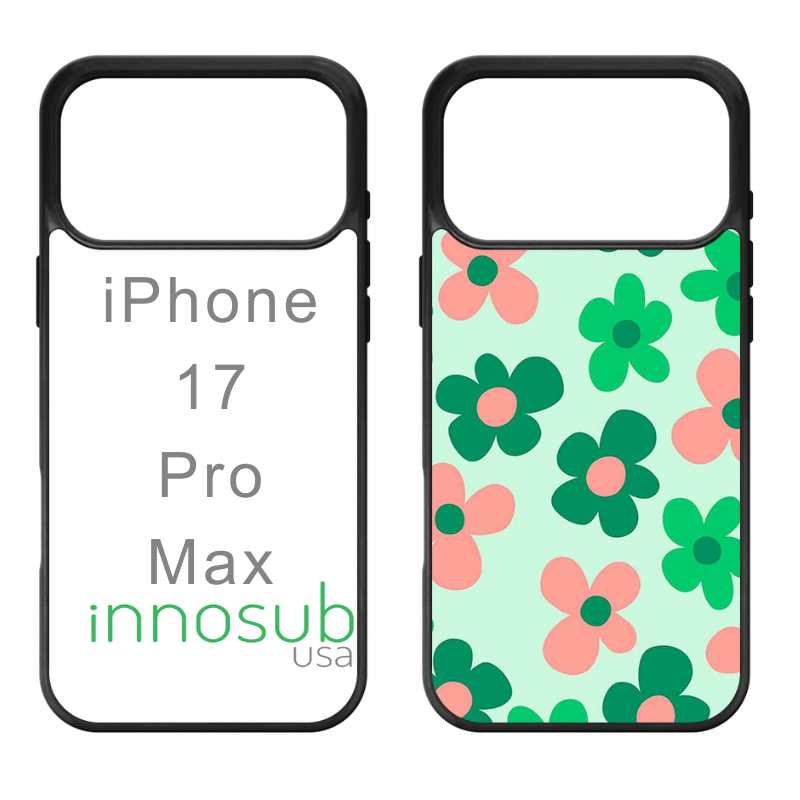 Sublimation Blanks 2D Magnetic Rubber Cases for iPhone 12|13|14|15|16|17|Air|Plus|Pro|Pro Max