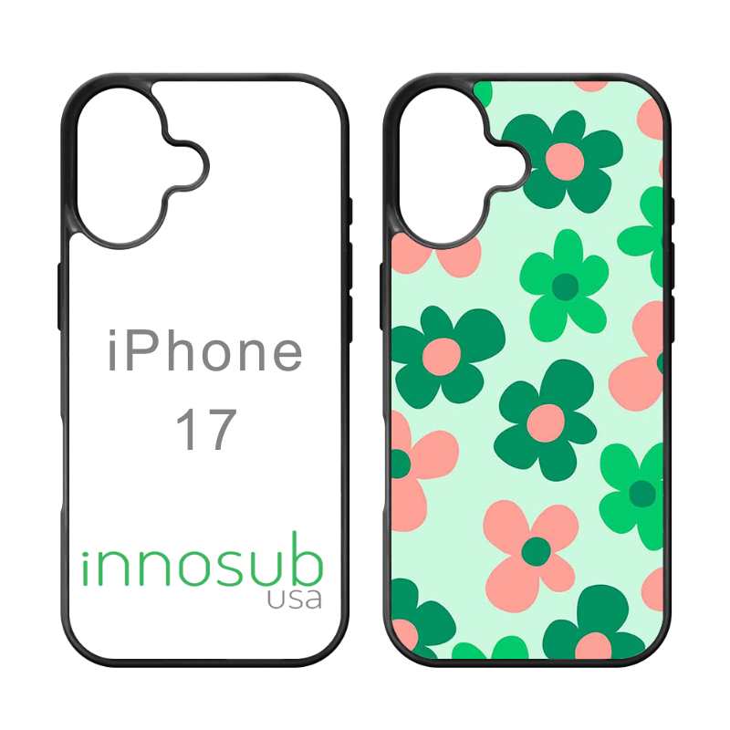 Sublimation Blanks 2D Magnetic Rubber Cases for iPhone 12|13|14|15|16|17|Air|Plus|Pro|Pro Max
