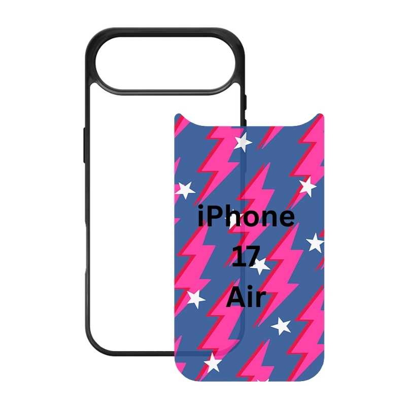 Sublimation Blanks Phone Cases for iPhone 17|16|15|14|13|12|Plus|Pro|ProMax - Tempered Glass Insert
