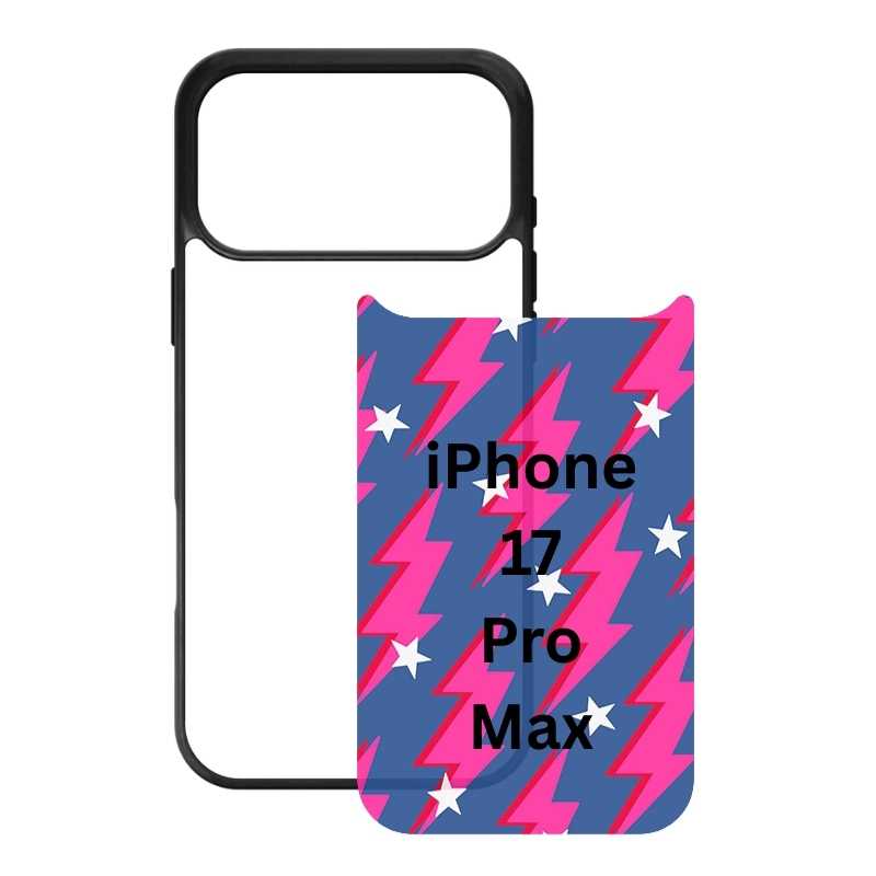 Sublimation Blanks Phone Cases for iPhone 17|16|15|14|13|12|Plus|Pro|ProMax - Tempered Glass Insert