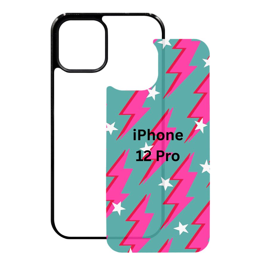 Sublimation Blanks Phone Cases for iPhone 16|15|14|13|12|Plus|Pro|ProMax - Tempered Glass Insert