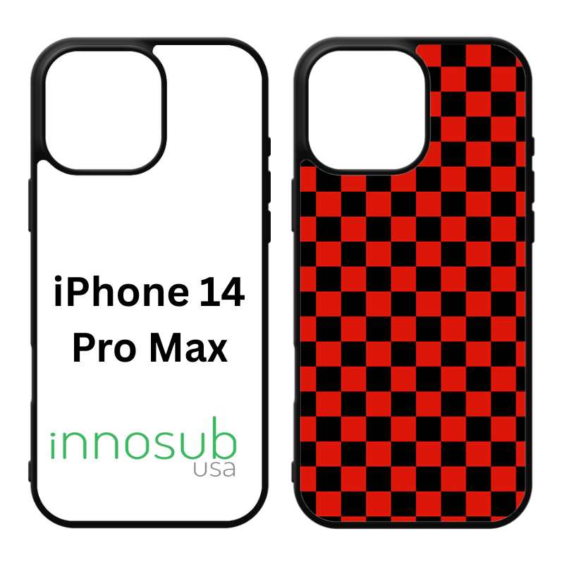 Sublimation Blanks 2D Magnetic Rubber Cases for iPhone 12|13|14|15|16|Plus|Pro|Pro Max