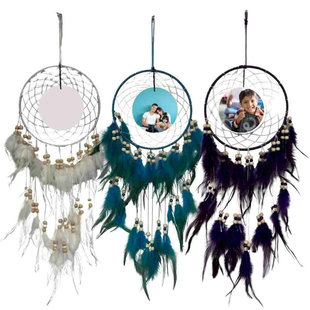 Sublimation Blank Dream Catcher Wall Hanging Decor, Bedroom, Kids, Home Decoration, Wedding Party, Blessing Gift