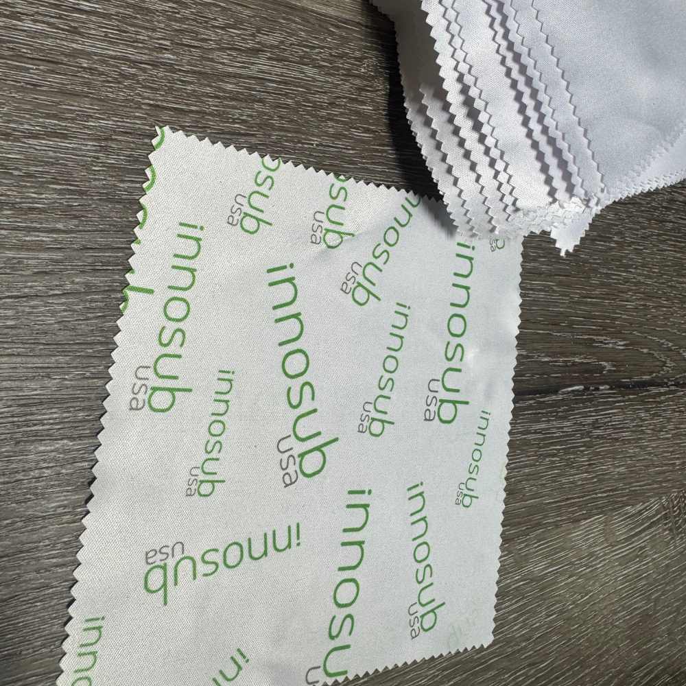 Sublimation Blank Microfiber Lens Cloth – Personalized Eyeglass Cleaner