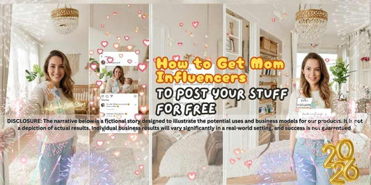 How to Get Mom Influencers to Post Your Stuff for Free 📸