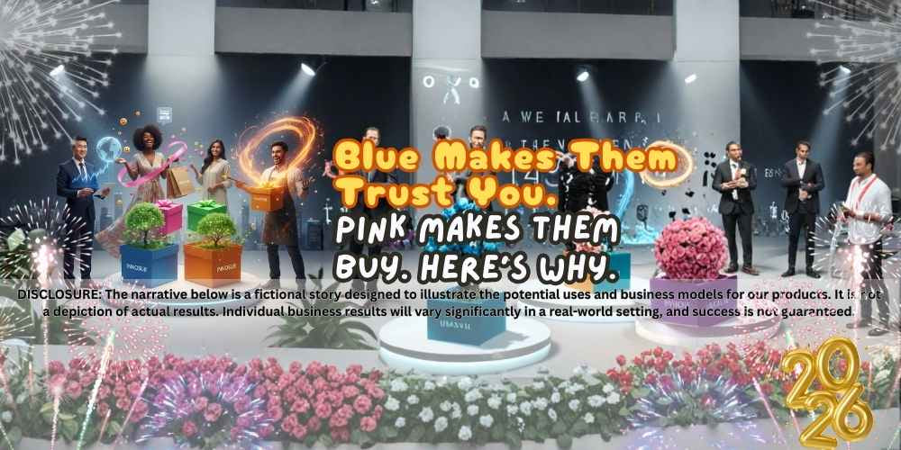 Blue Makes Them Trust You. Pink Makes Them Buy. Here’s Why.