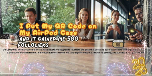 I Put My QR Code on My AirPod Case, and It Gained Me 500 Followers. 📱