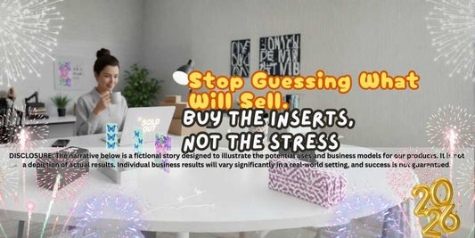Stop Guessing What Will Sell. Buy the Inserts, Not the Stress.