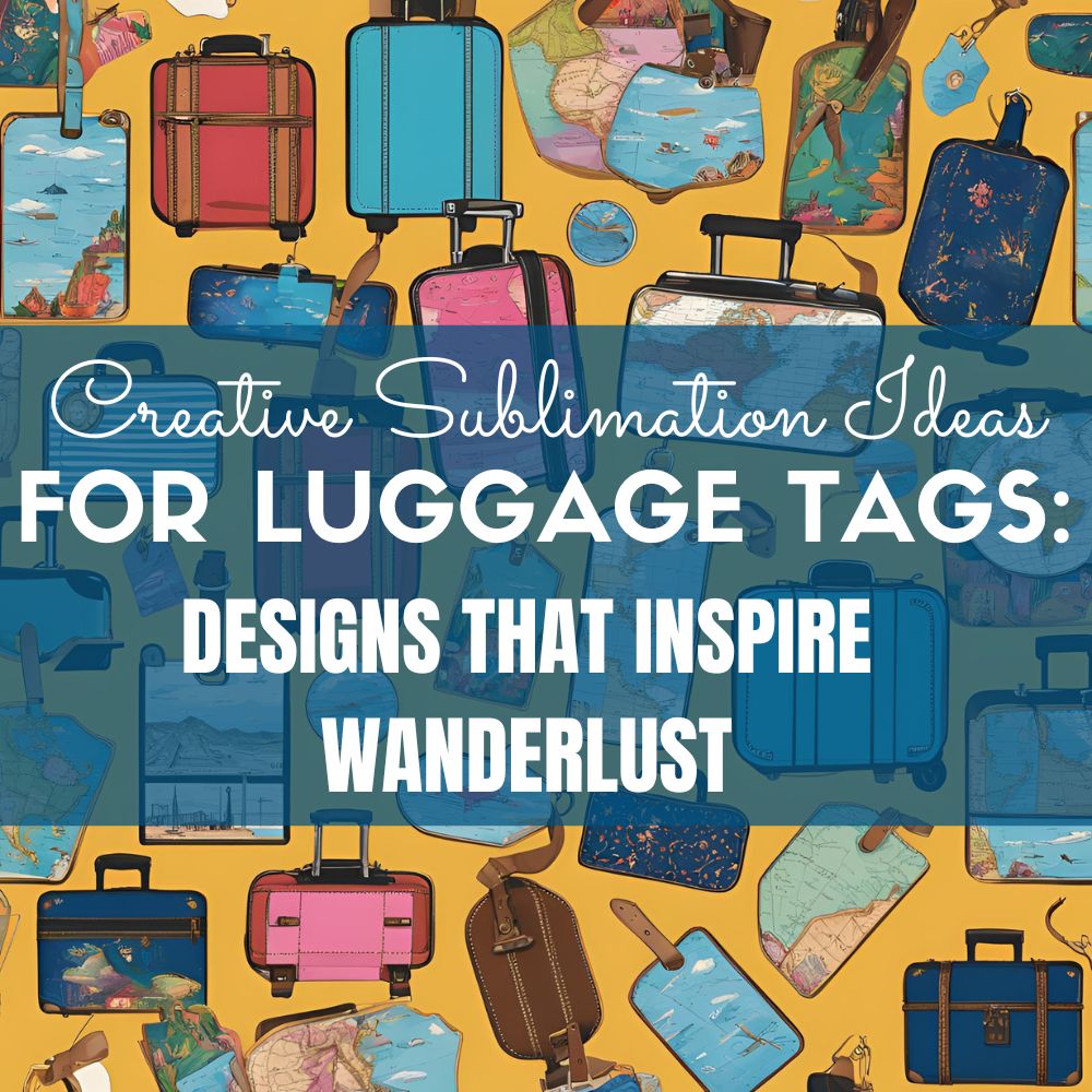 Creative Sublimation Ideas for Luggage Tags: Designs That Inspire Wanderlust