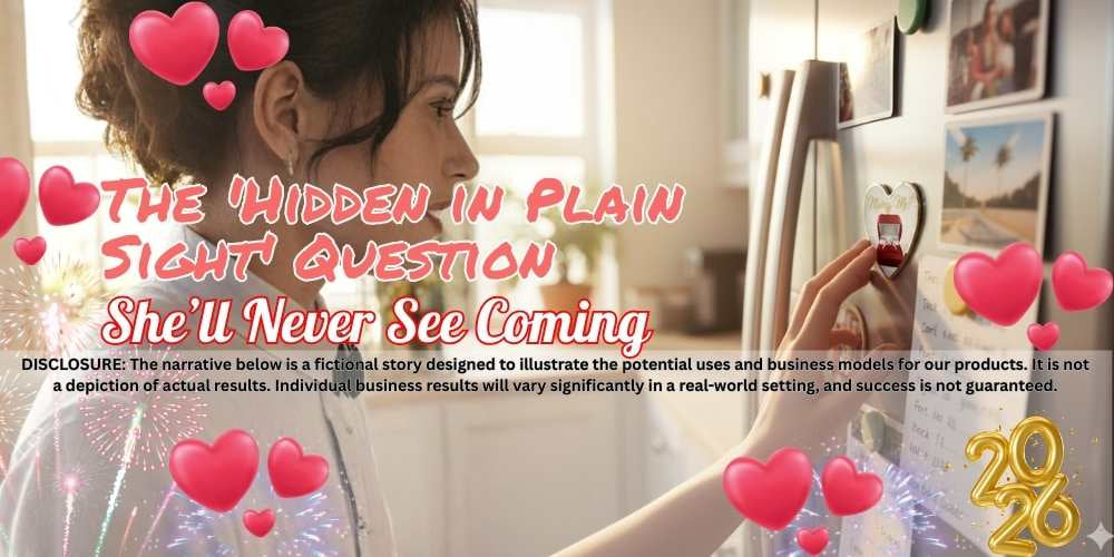 The 'Hidden in Plain Sight' Question She’ll Never See Coming. 💍