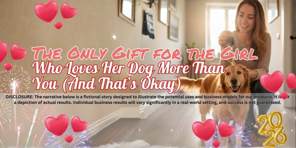 The Only Gift for the Girl Who Loves Her Dog More Than You (And That’s Okay). 🐾