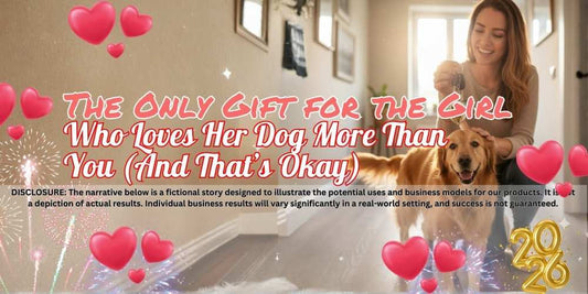 The Only Gift for the Girl Who Loves Her Dog More Than You (And That’s Okay). 🐾