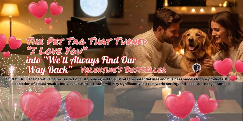 The Pet Tag That Turned “I Love You” into “We’ll Always Find Our Way Back” – Valentine’s Bestseller