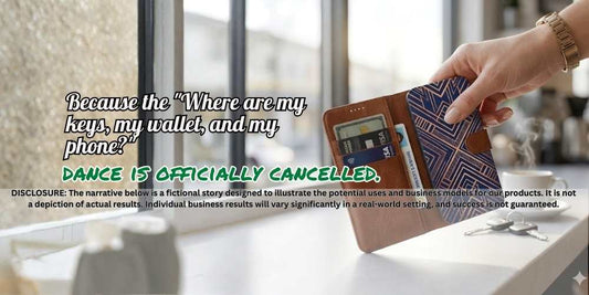 Because the "Where are my keys, my wallet, and my phone?" dance is officially cancelled. 🔑🚫