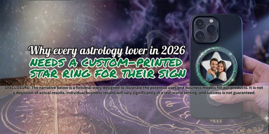 Why every astrology lover in 2026 needs a custom-printed star ring for their sign. ♈💎