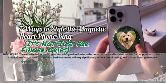 7 Ways to Style the Magnetic Heart Phone Ring (It’s Not Just for Finger Grips)