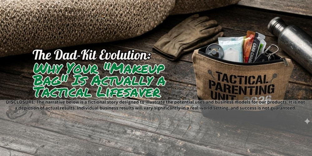 The Dad-Kit Evolution: Why Your "Makeup Bag" Is Actually a Tactical Lifesaver