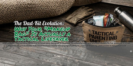The Dad-Kit Evolution: Why Your "Makeup Bag" Is Actually a Tactical Lifesaver