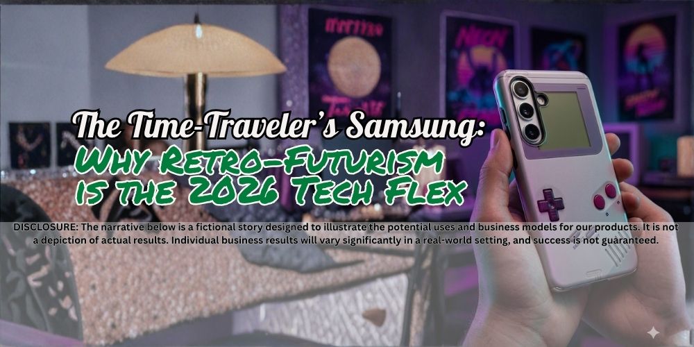 The Time-Traveler’s Samsung: Why Retro-Futurism is the 2026 Tech Flex