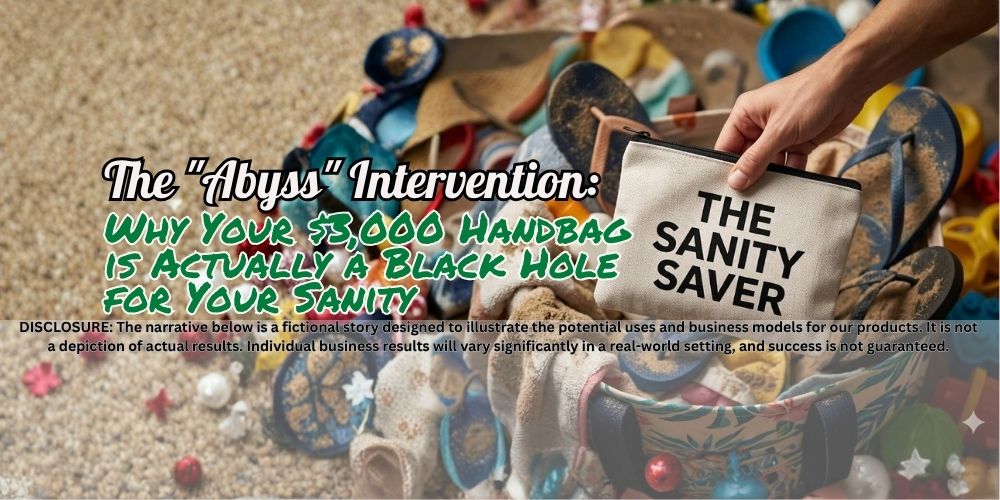 The "Abyss" Intervention: Why Your $3,000 Handbag is Actually a Black Hole for Your Sanity 🕳️👜